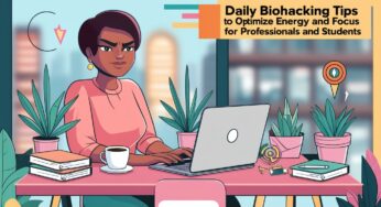 Daily Biohacking: Tips to Optimize Energy and Focus for Professionals and Students
