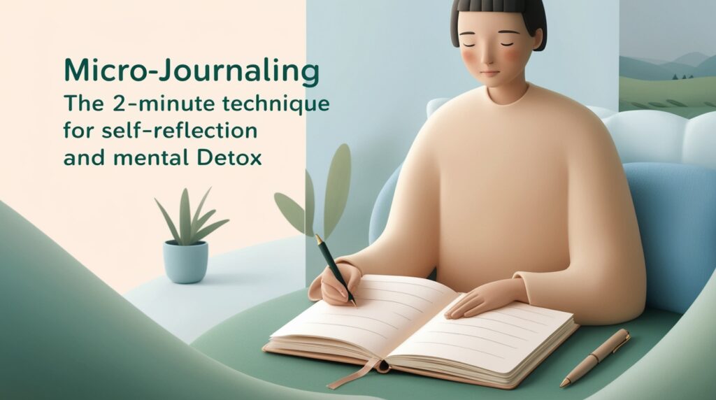 Micro-Journaling: The 2-Minute Technique for Self-Reflection and Mental Detox