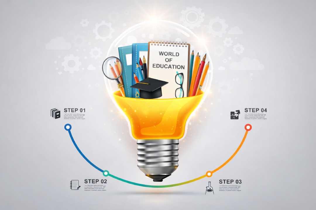 Light Education via Infographics: A Simple Way to Learn Complex Ideas