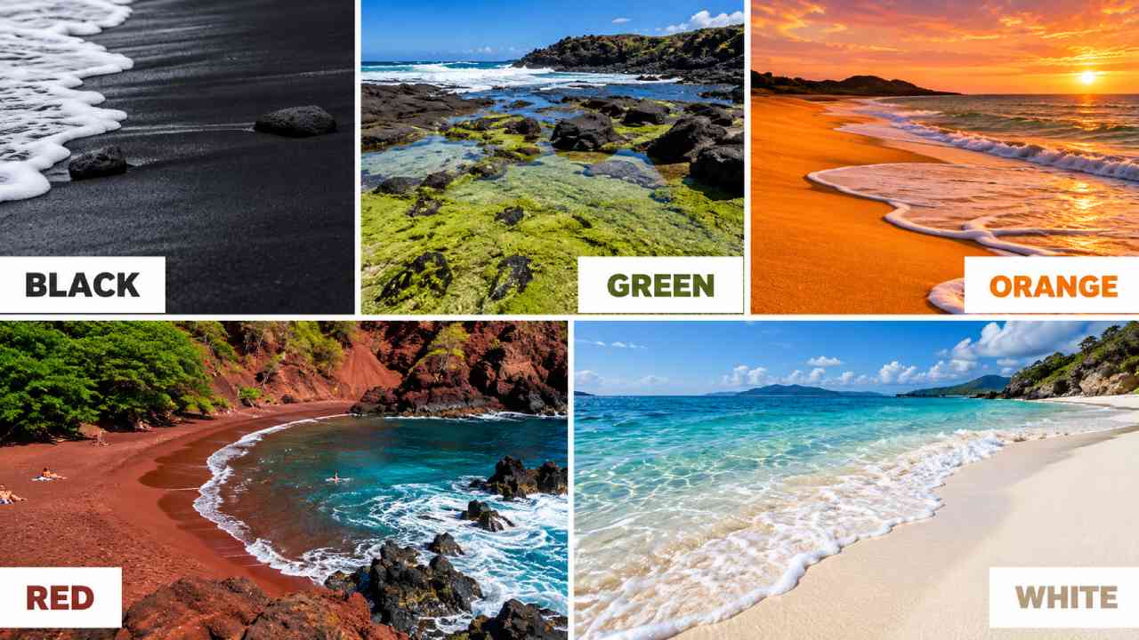 Why Does Beach Sand Come in So Many Colors?